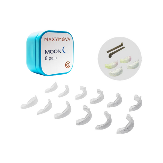 Maxymova - Moon silicone lash shields (8 pairs)