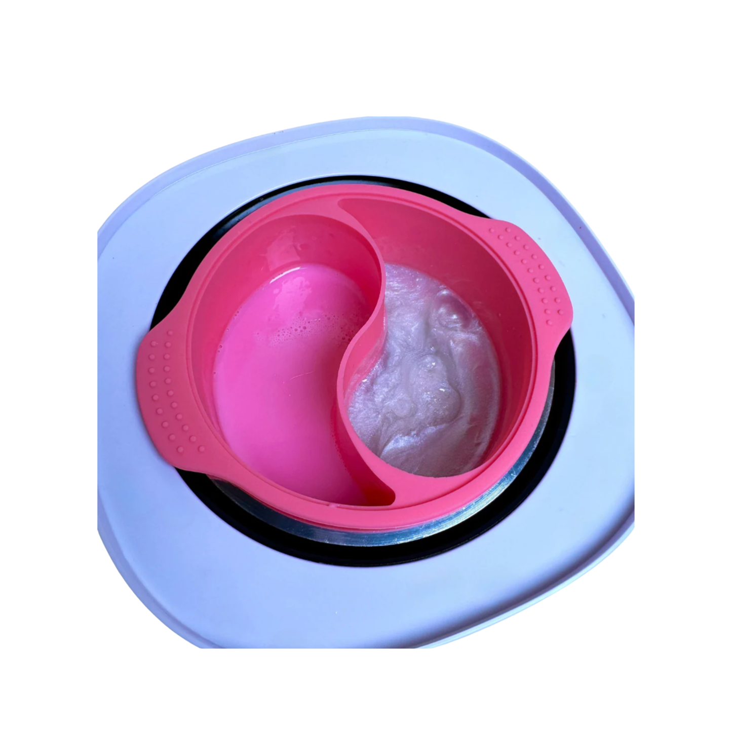 Browed - Two section silicone wax pot insert