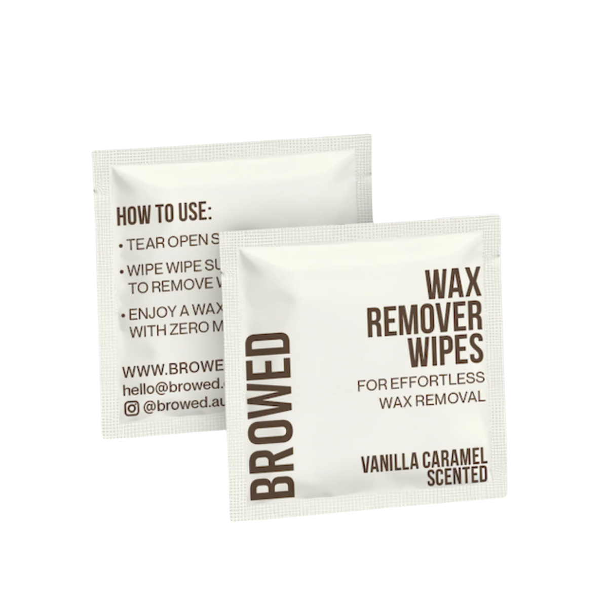 BROWED - Wax Removal Wipes, 150pcs