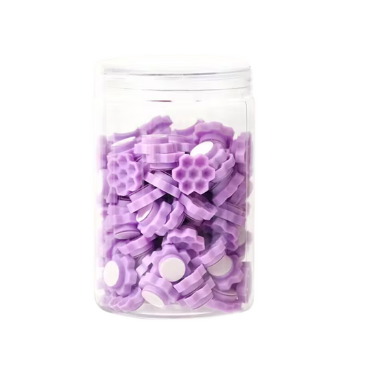 Self adhesive lash glue cups