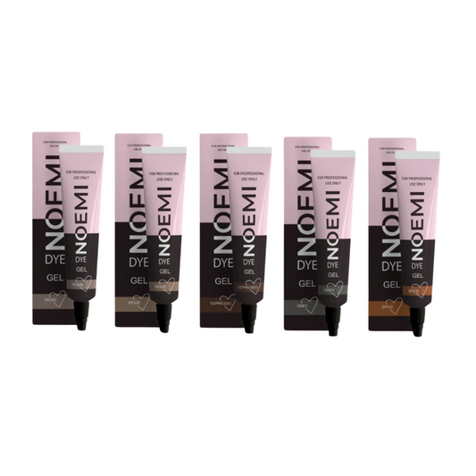 Noemi - New Formula Hybrid Liquid Brow Dye Gel KIT (5 Shades)