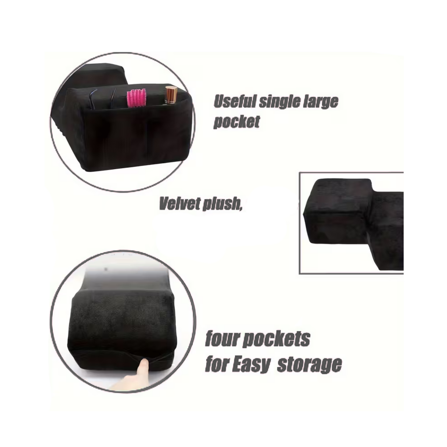 Eyelash extension pillow with neck rest