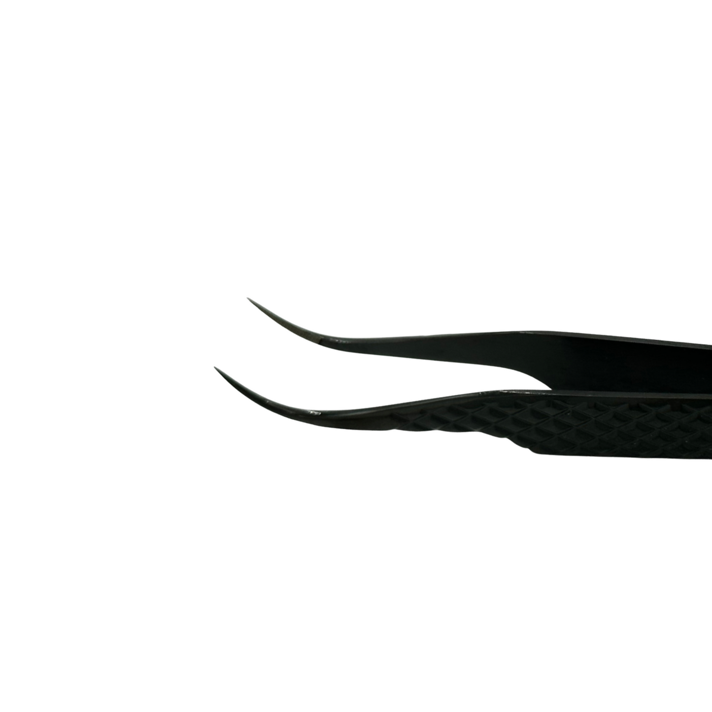 Elleebana - ElleeFLOW Pro Curved Tweezer (black plasma coating)