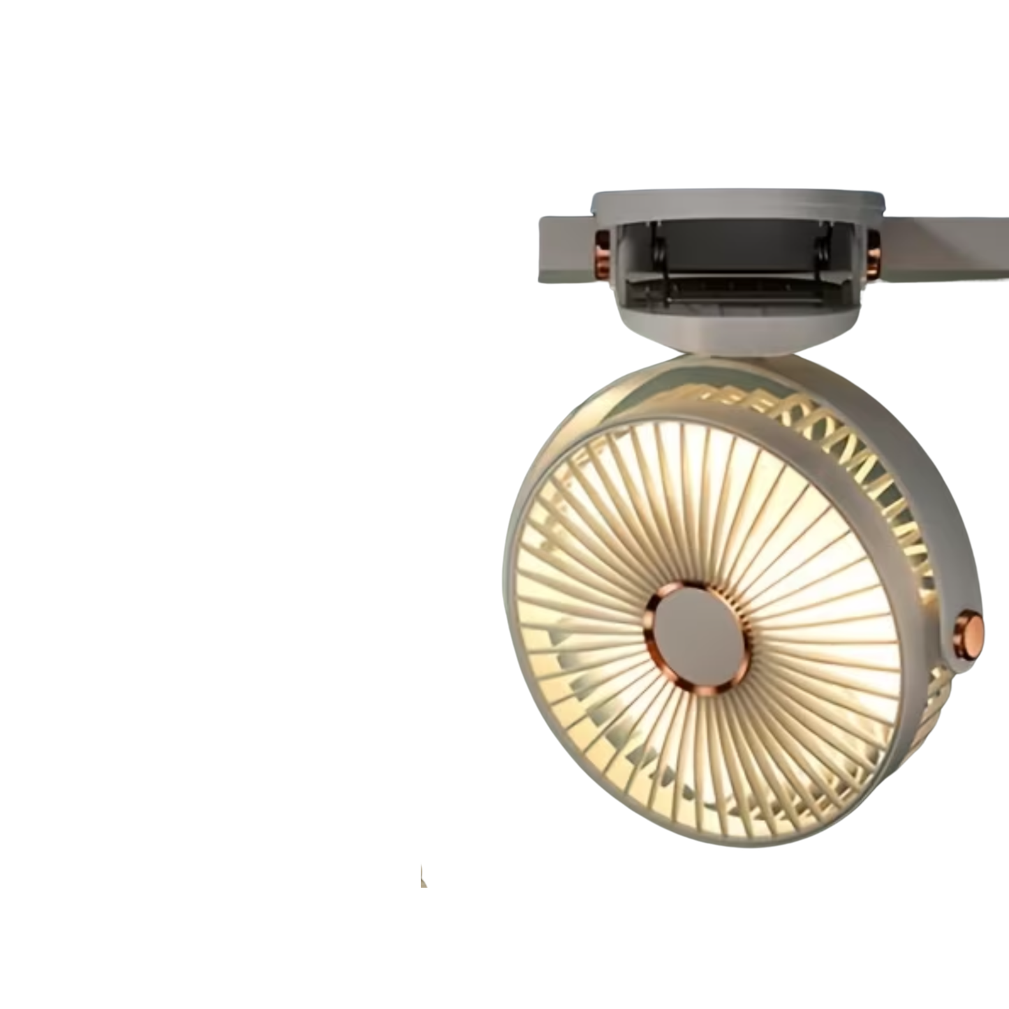 Portable fan clip on