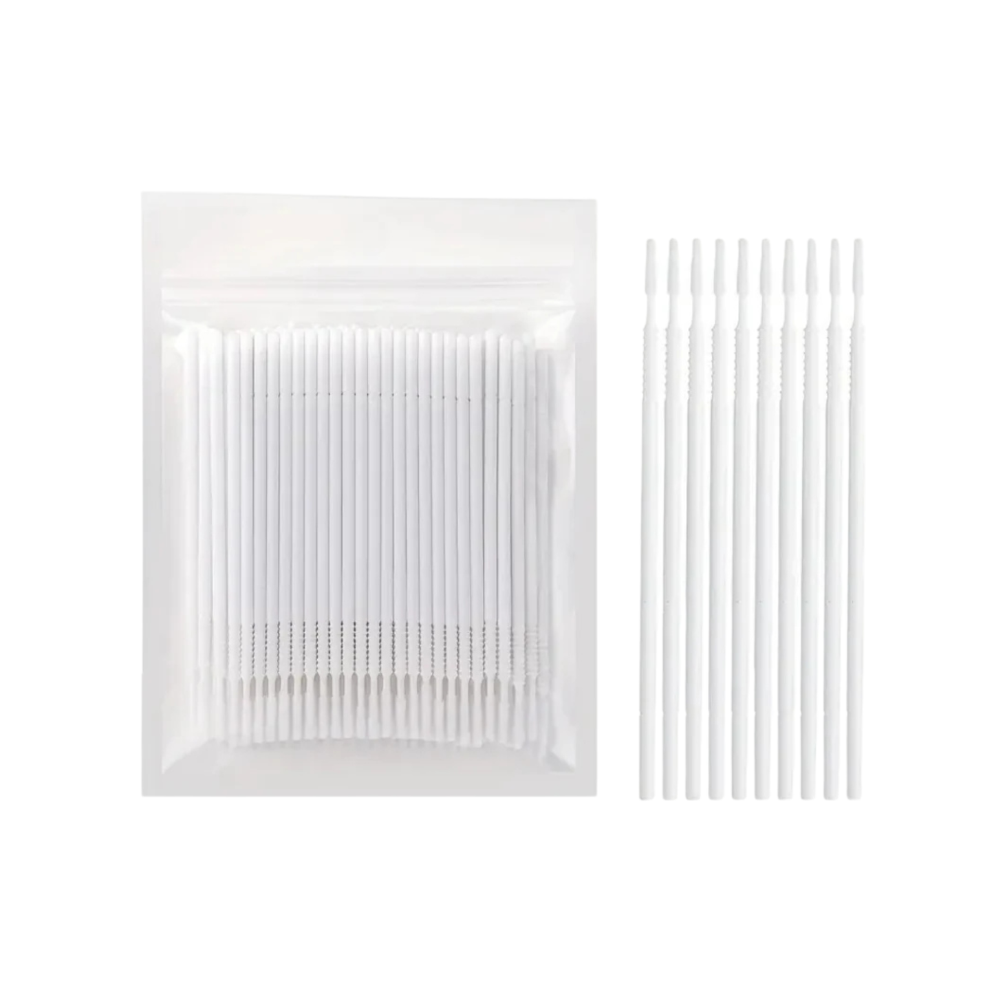Long tip micro brushes