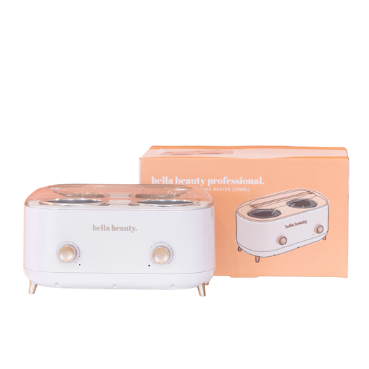 Bella Beauty Pro - Professional duo wax heater 2L (White)