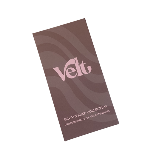 Brown luxe collection: Premium Volume Eyelash Extensions - Dark Brown